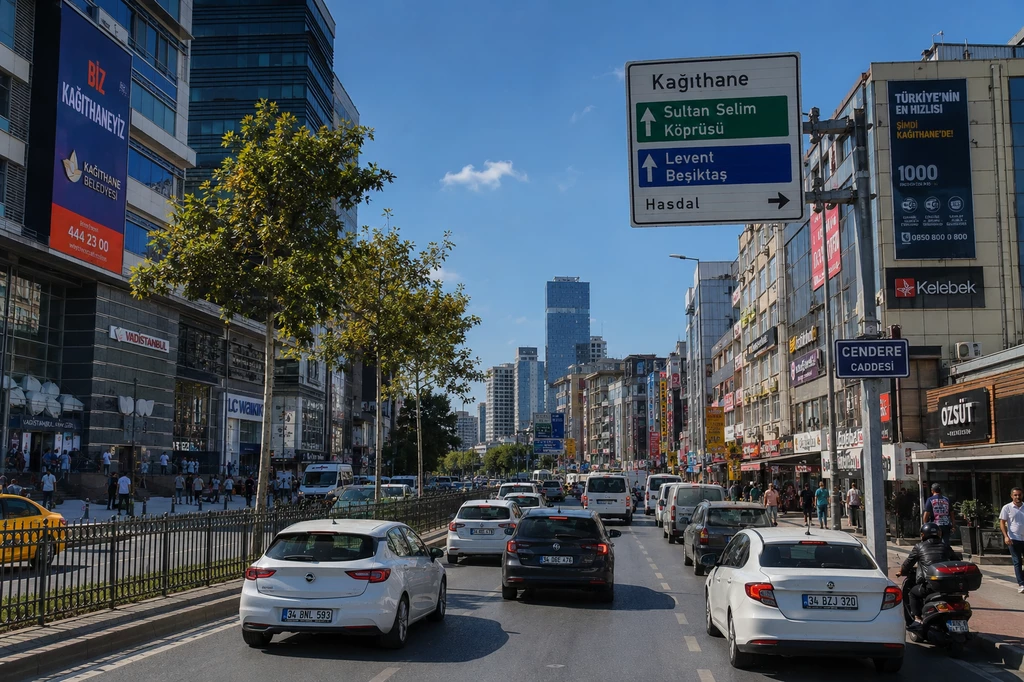 Kağıthane Araç Giydirme Hizmet Verilen Bölge ve Lokasyon Görseli
